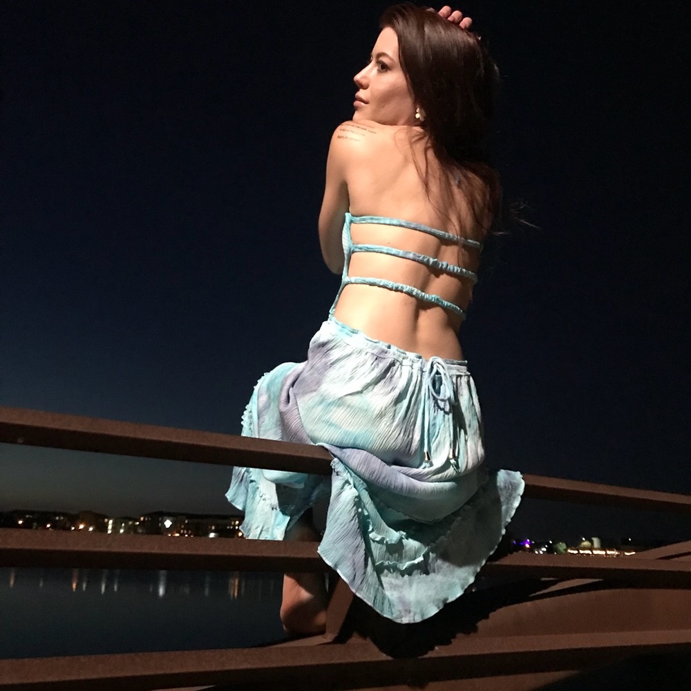 Custom Dyed Maxi Dresses